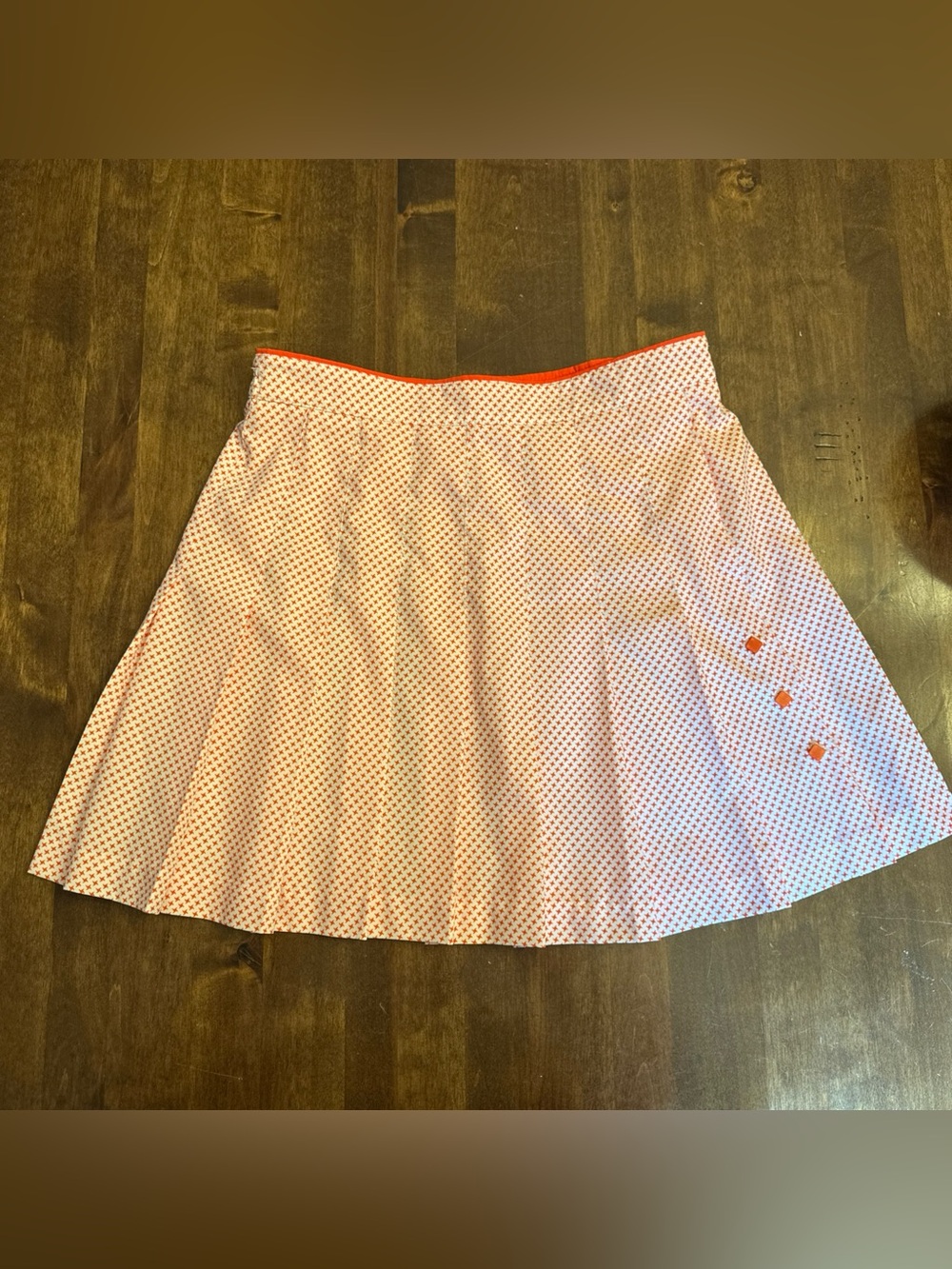 Vintage‎ Tail Tennis Pickle Ball Bright 80s pleated multicolor Skirt Unique 4